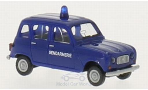 Diecast model cars Renault 4 L 1/87 Wiking R Gendarmerie (F) Renault 4 L 1/87 Wiking R Gendarmerie (F) diecast model cars
