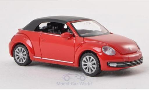 Volkswagen Beetle Cabriolet 1/87 Wiking Cabriolet red geschlossen diecast model cars