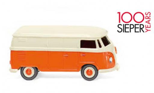 Diecast model cars Volkswagen T1 1/87 Wiking Kastenwagen beige/orange 1963 100 années Sieper Volkswagen T1 1/87 Wiking Kastenwagen beige/orange 1963 100 années Sieper diecast model cars