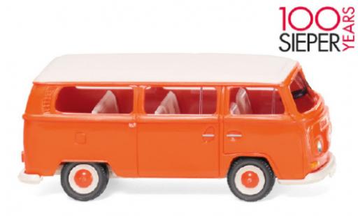 Diecast model cars Volkswagen T2 1/87 Wiking Bus orange/white 1967 Volkswagen T2 1/87 Wiking Bus orange/white 1967 diecast model cars