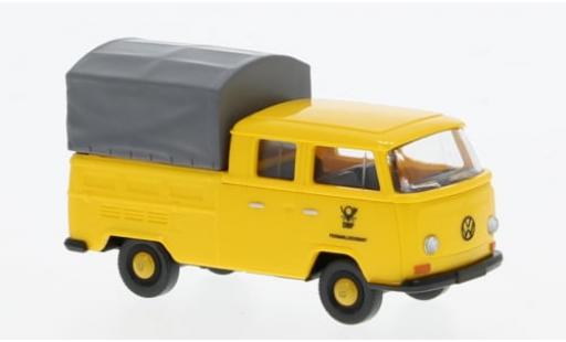 Diecast model cars Volkswagen T2 1/87 Wiking Doppelkabine Deutsche Bundespost 1967 1:87 Volkswagen T2 1/87 Wiking Doppelkabine Deutsche Bundespost 1967 1:87 diecast model cars