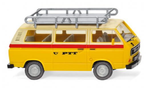 Diecast model cars Volkswagen T3 1/87 Wiking Bus PTT 1979 Volkswagen T3 1/87 Wiking Bus PTT 1979 diecast model cars
