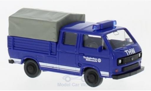 Diecast model cars Volkswagen T3 B 1/87 Wiking Doppelkabine THW Volkswagen T3 B 1/87 Wiking Doppelkabine THW diecast model cars