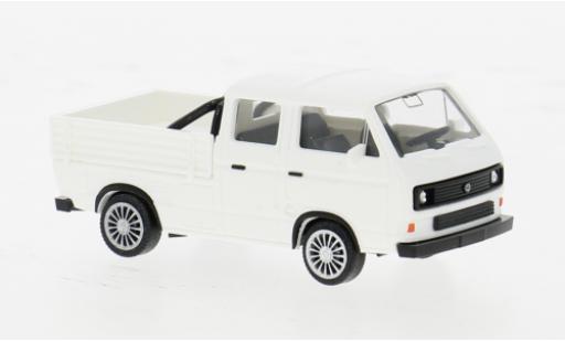 Diecast model cars Volkswagen T3 1/87 Wiking Doppelkabine weiss 1979 1:87 Volkswagen T3 1/87 Wiking Doppelkabine weiss 1979 1:87 diecast model cars