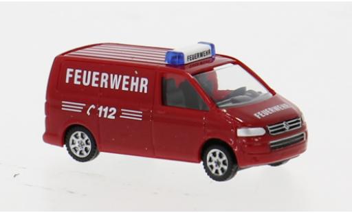 Diecast model cars Volkswagen T5 1/160 Wiking GP Kastenwagen Feuerwehr 1:160 Volkswagen T5 1/160 Wiking GP Kastenwagen Feuerwehr 1:160 diecast model cars