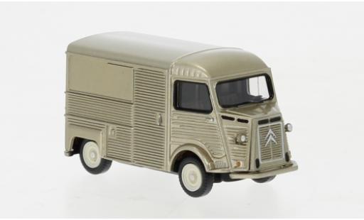 Diecast model cars Citroen HY 1/87 Wiking Kastenwagen metallise beige 1947 Citroen HY 1/87 Wiking Kastenwagen metallise beige 1947 diecast model cars