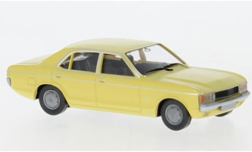 Diecast model cars Ford Granada 1/87 Wiking MK I yellow clair 1972 Ford Granada 1/87 Wiking MK I yellow clair 1972 diecast model cars