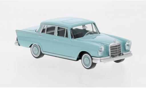 Diecast model cars Mercedes 220 1/87 Wiking S turquoise 1961 Mercedes 220 1/87 Wiking S turquoise 1961 diecast model cars