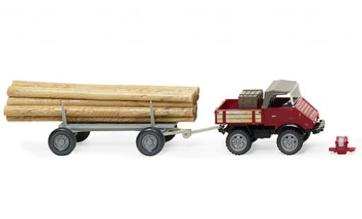 Diecast model cars Mercedes Unimog 1/87 Wiking U401 red foncé 1956 Mercedes Unimog 1/87 Wiking U401 red foncé 1956 diecast model cars