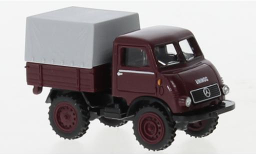 Diecast model cars Mercedes Unimog 1/87 Wiking U402 red foncé 1953 Mercedes Unimog 1/87 Wiking U402 red foncé 1953 diecast model cars