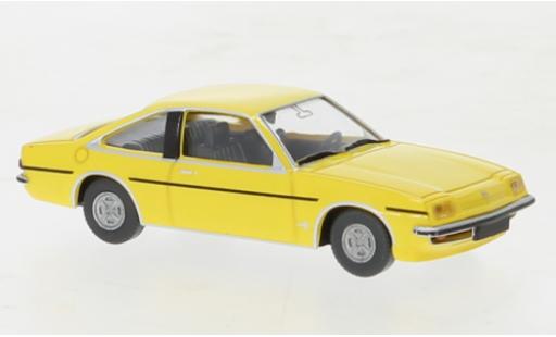 Diecast model cars Opel Manta 1/87 Wiking B yellow clair 1975 Opel Manta 1/87 Wiking B yellow clair 1975 diecast model cars