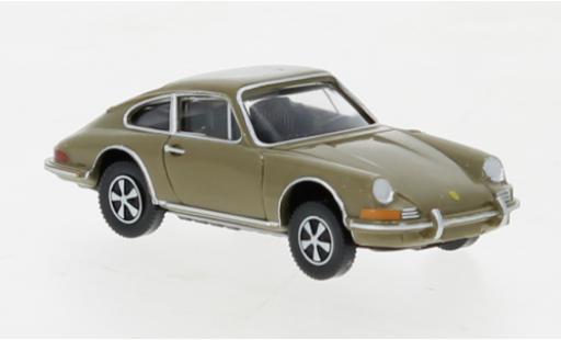 Porsche 911 1/87 Wiking beige 1963 diecast model cars