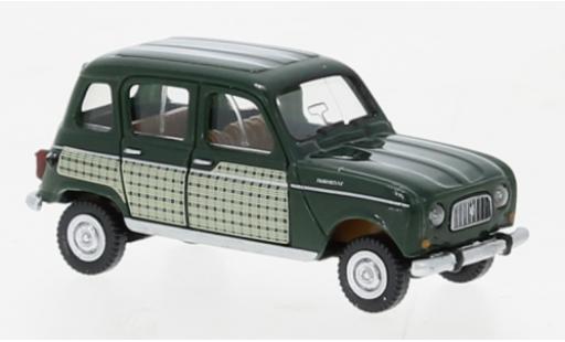 Diecast model cars Renault 4 1/87 Wiking Parisienne green foncé 196 Renault 4 1/87 Wiking Parisienne green foncé 196 diecast model cars